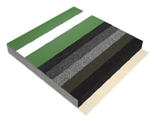 Laykold premier court surfacing systems.